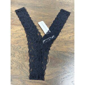 COQUETTE Sexy T Thong Black Lace XL NWT